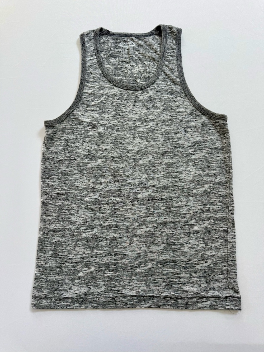Men's Heathered Gray Tank Top - Lightweight Everyday Tank